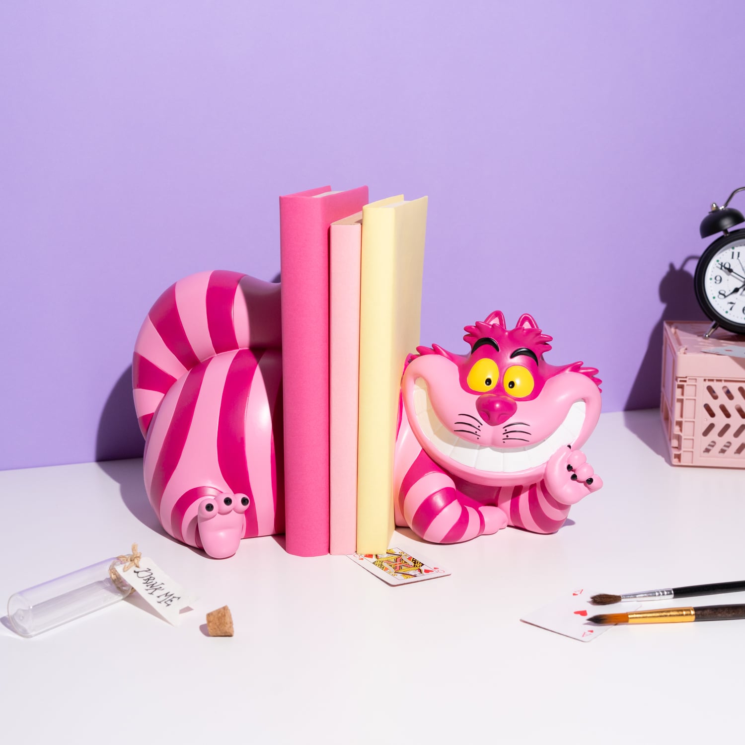 ALICE IN WONDERLAND - Cheshire Cat - Bookend