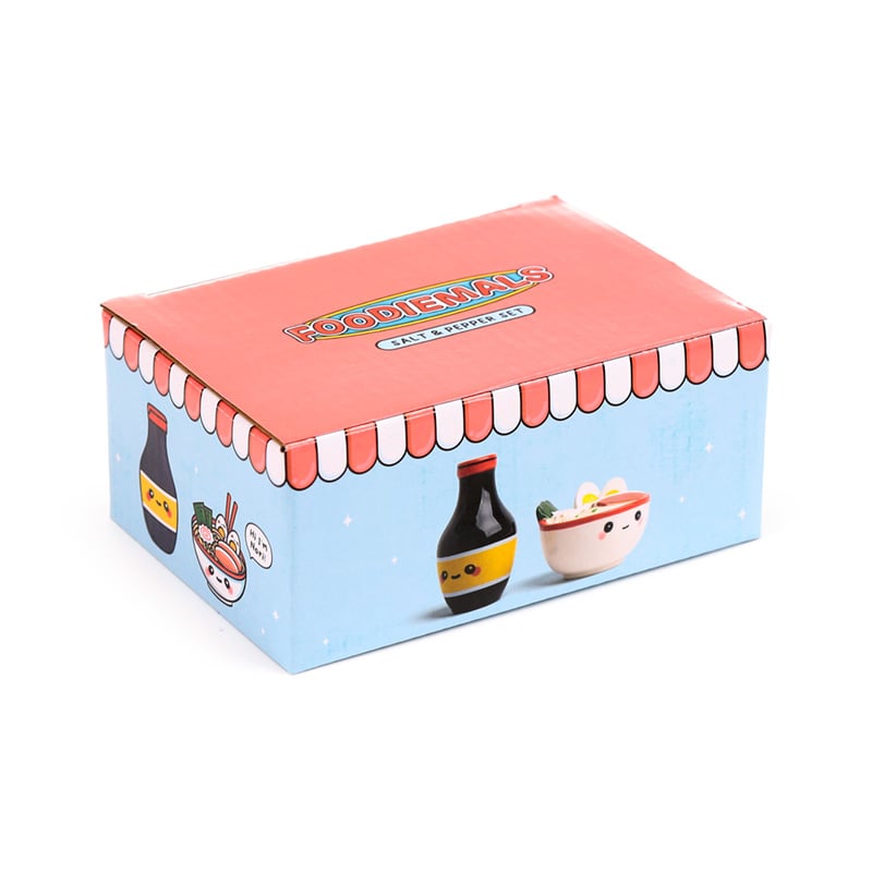 KAWAII - Nori The Ramen - Salt and Pepper Shakers Set