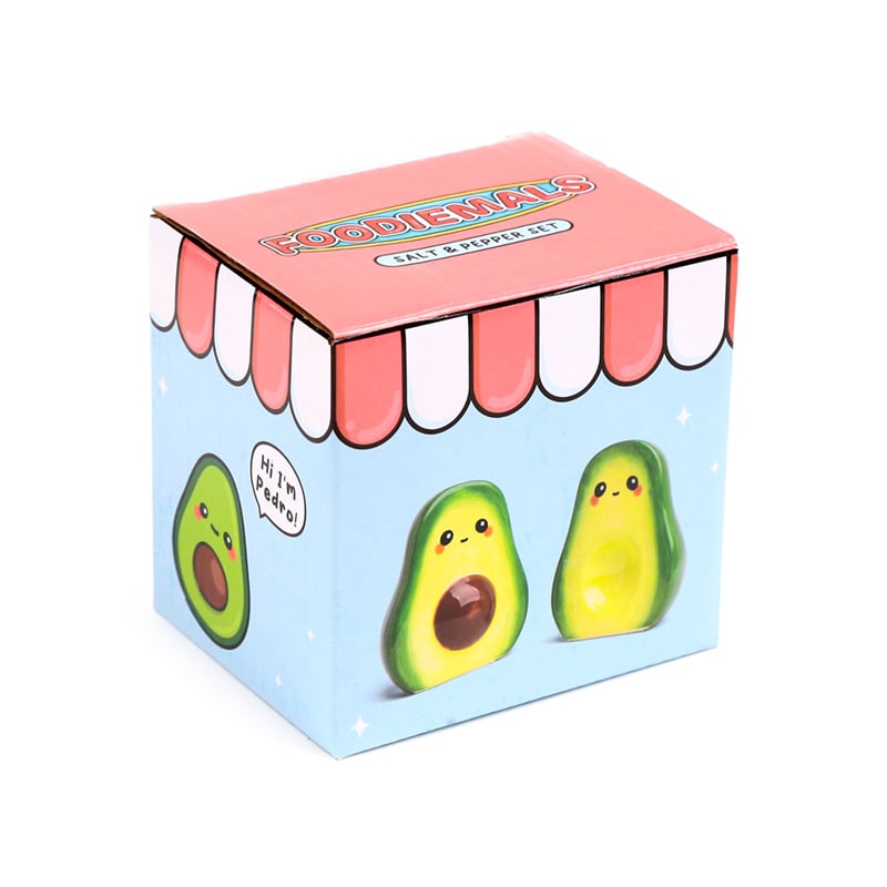 KAWAII - Pedro the Avocado - Salt and Pepper Shakers Set