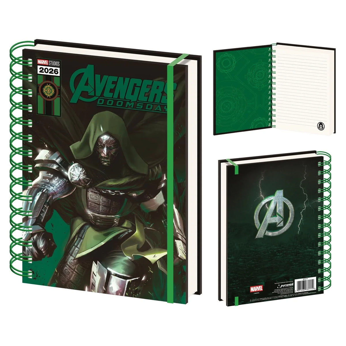 AVENGERS DOOMSDAY - Doctor Doom - A5 Lenticular Notebook