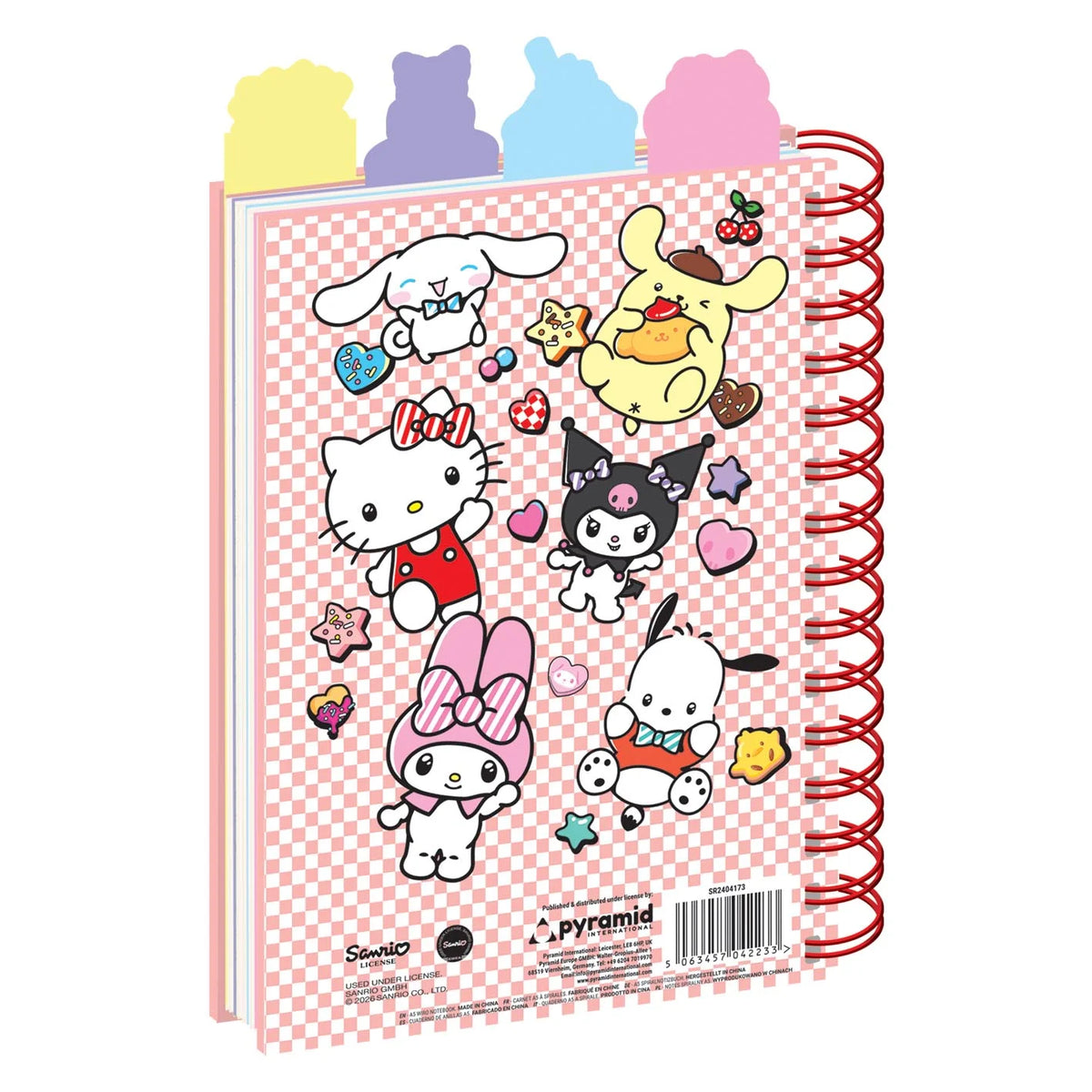 HELLO KITTY - Diner - A5 Project Notebook