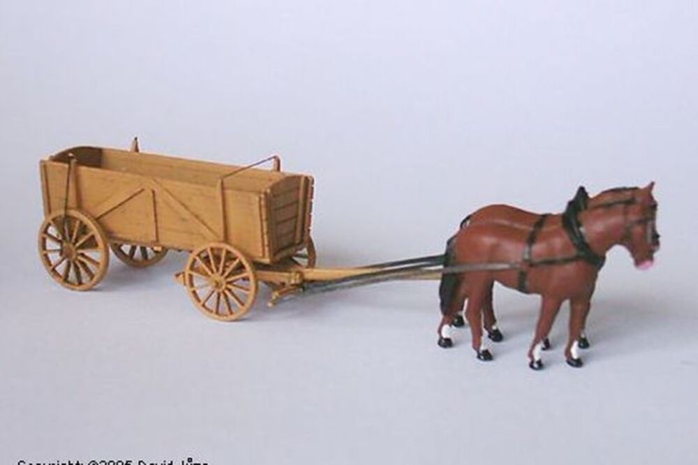 Horse drawn wagon