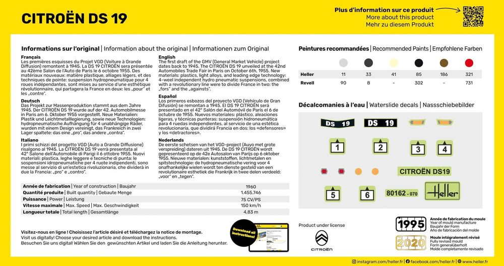 STARTER KIT Citroen DS 19