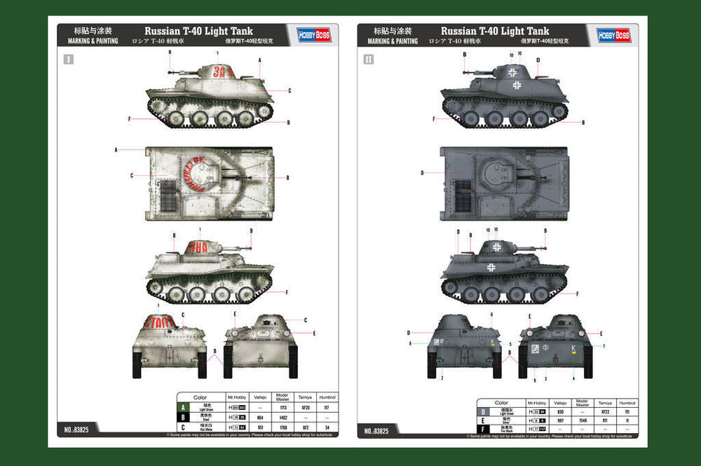 Russian T-40 Light Tank