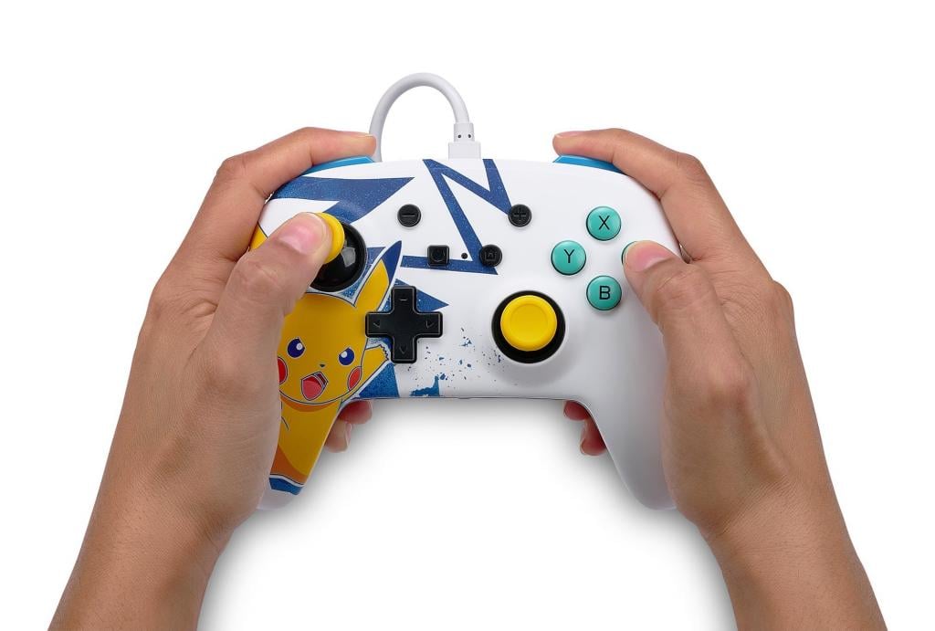 Wired Controller Pikachu High Voltage - Nintendo Switch
