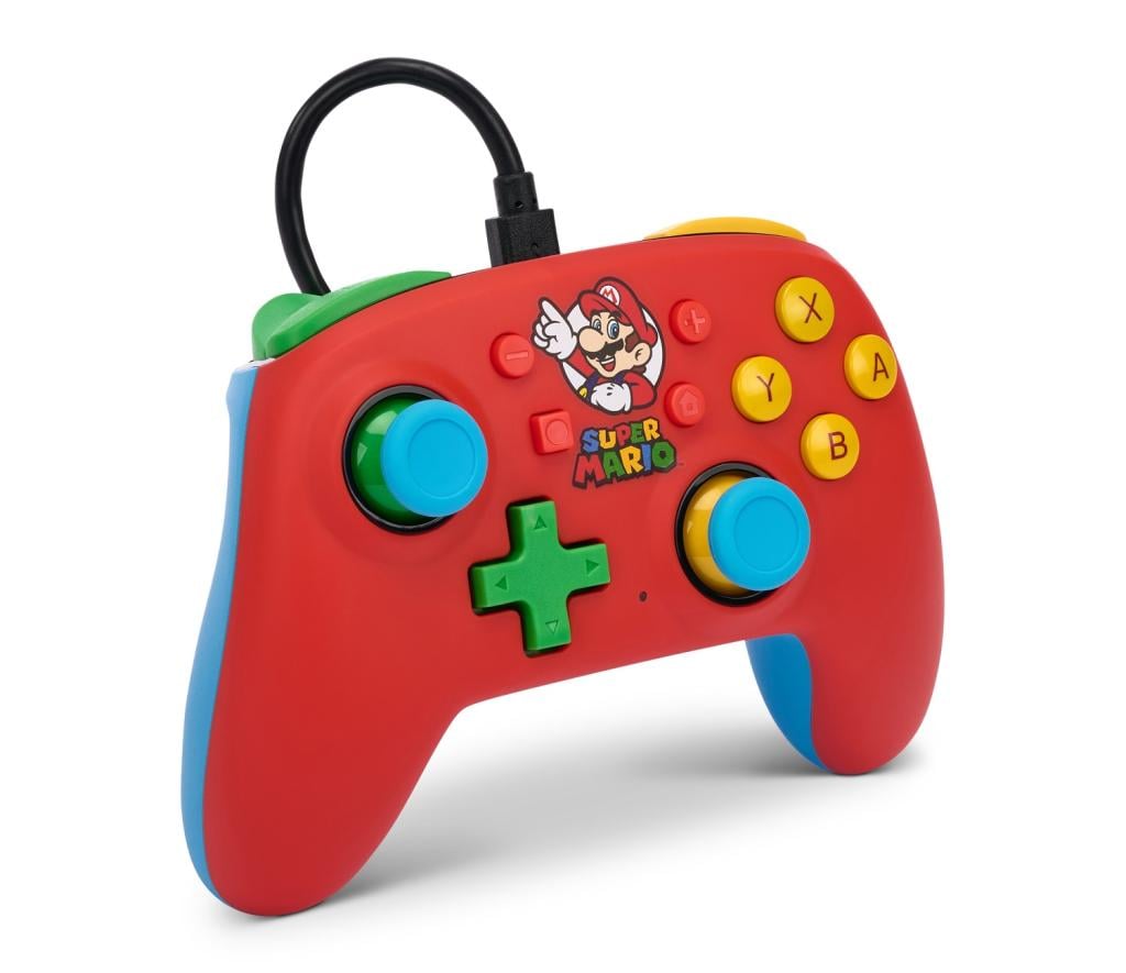 Nano Wired Controller Nintendo Switch - Mario Medley