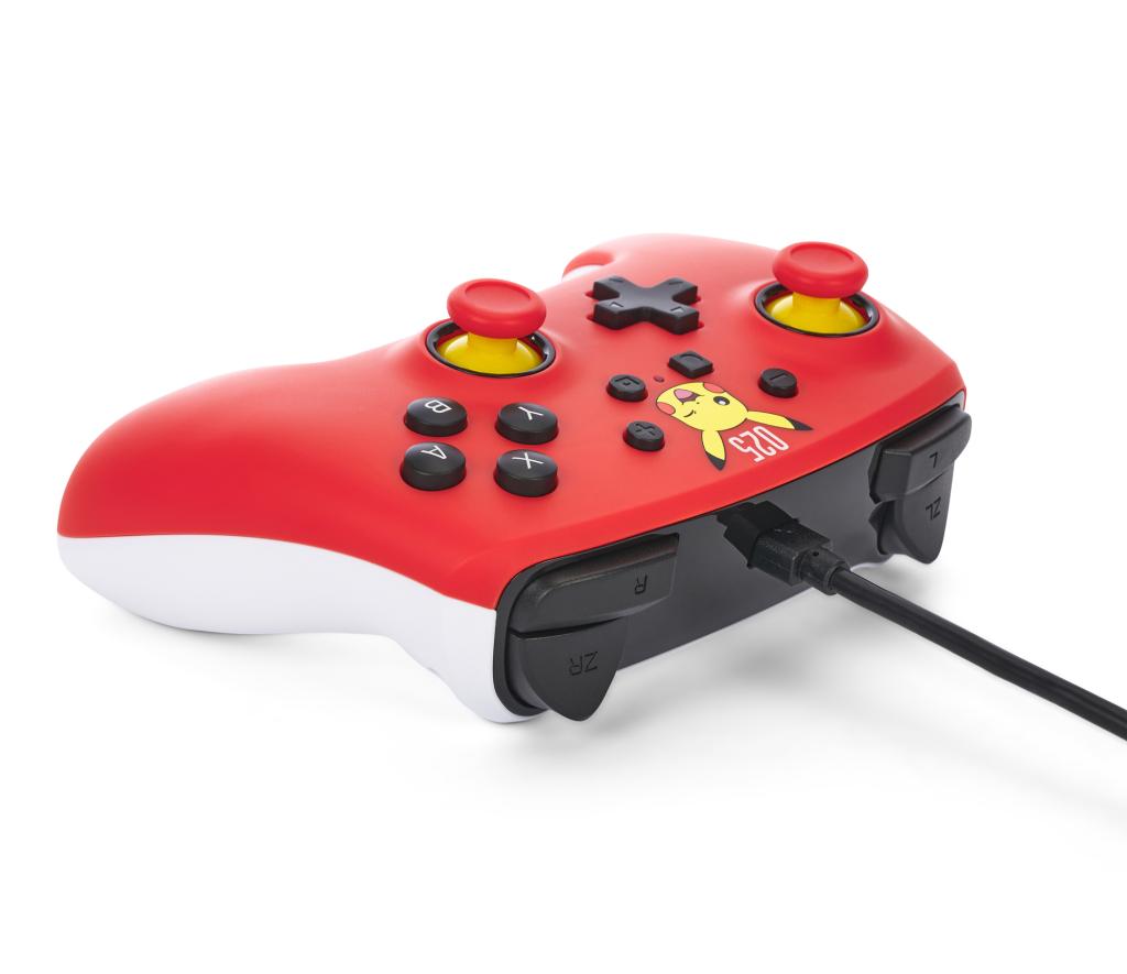Wired Basic Controller Nintendo Switch - Laughing Pikachu