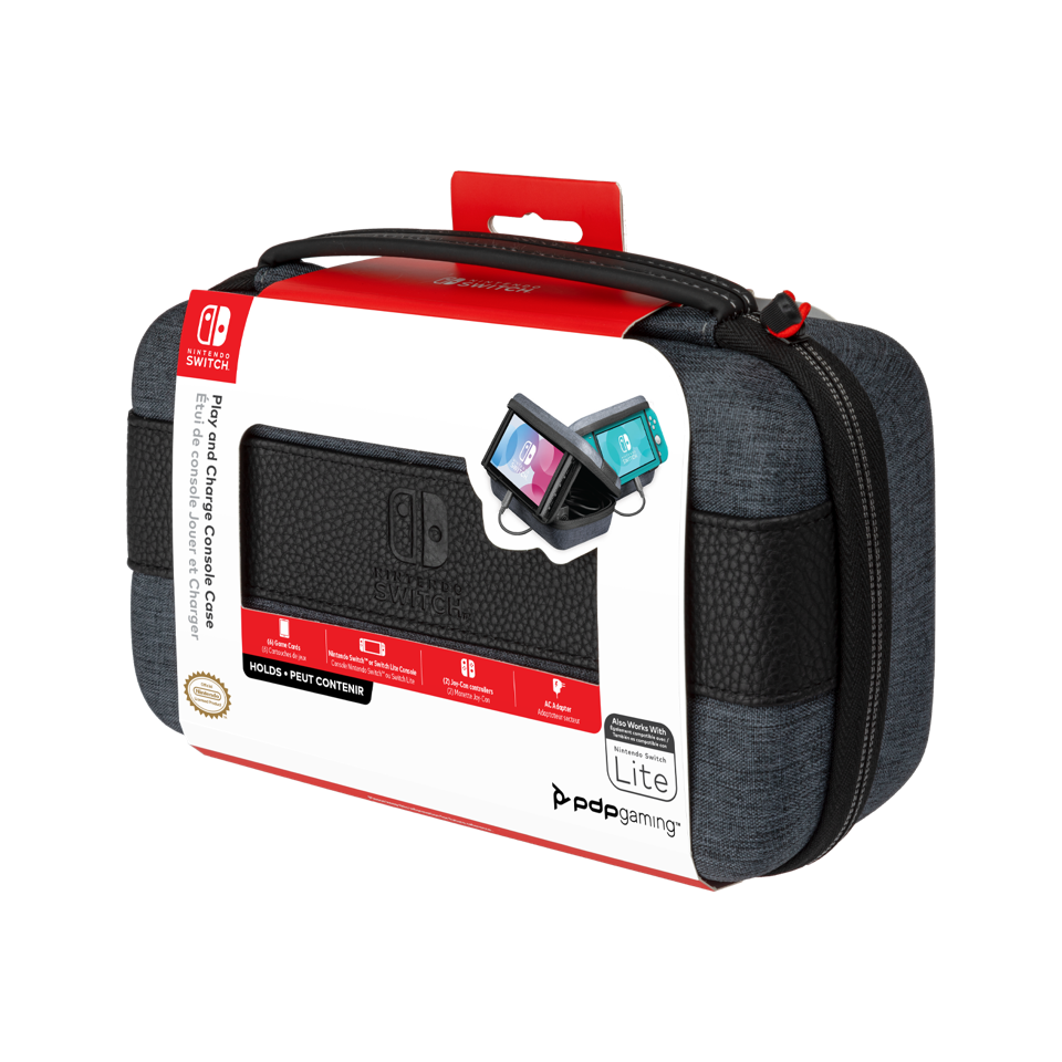Official Nintendo Switch Play & Charge Case for Switch & Lite