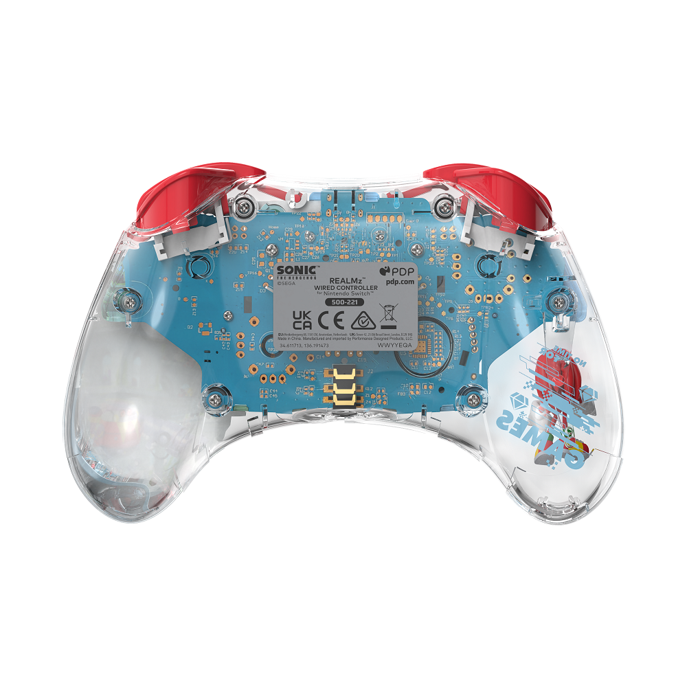 Official Switch Wired RealMz Controller - Knuckels Sky Sanctuary