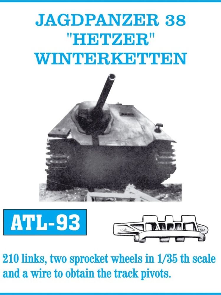 Tracks for Jagdpanzer 38 Hetzer Winterketten Winterketten