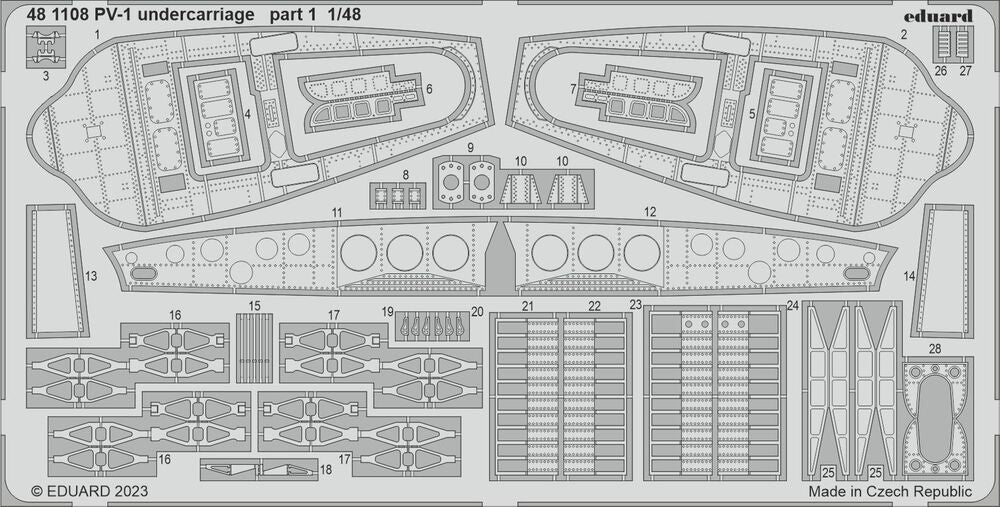 PV-1 undercarriage 1/48 ACADEMY