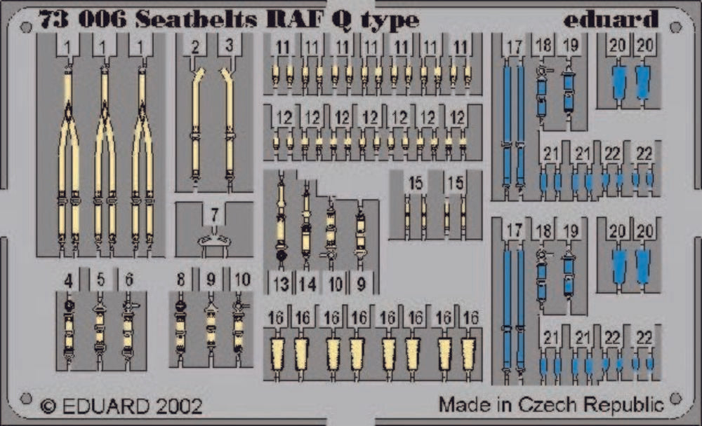 Seatbelts RAF Q Type