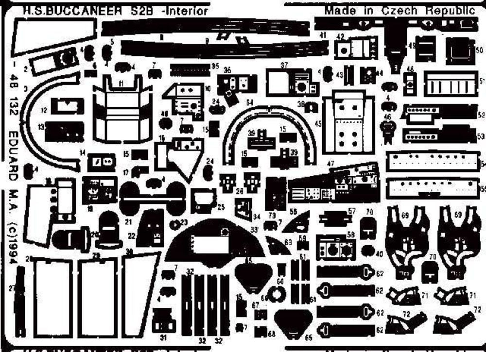 S2B - interior f��r Airfix Bausatz