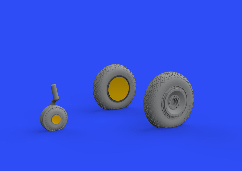 P-47D wheels for Tamiya