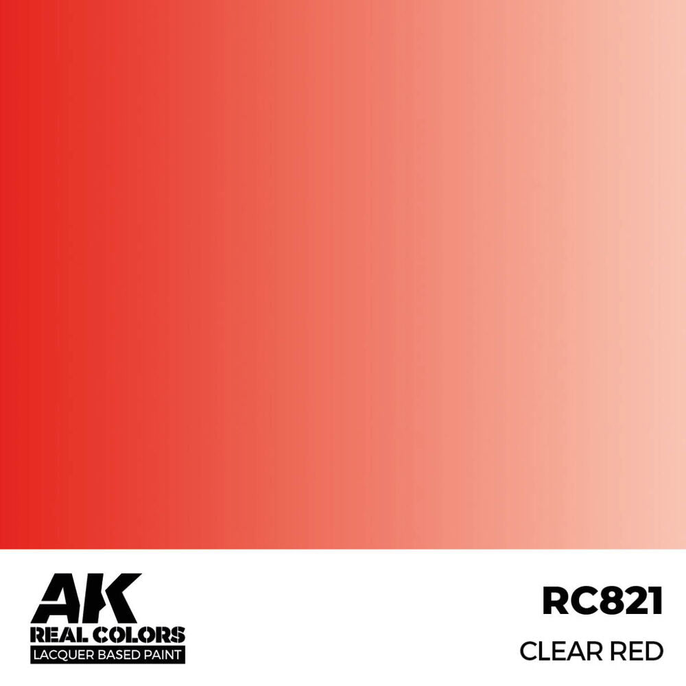 Clear Red 17 ml.