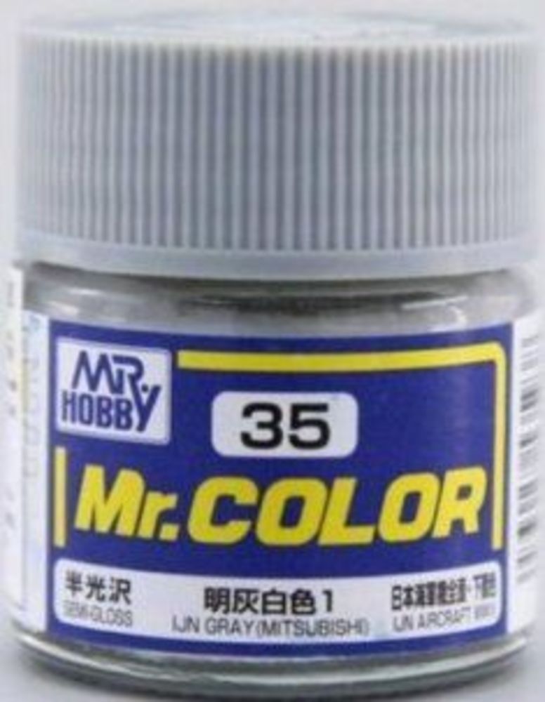 Mr Hobby -Gunze Mr. Color (10 ml) IJN Gray (Mitsubishi)