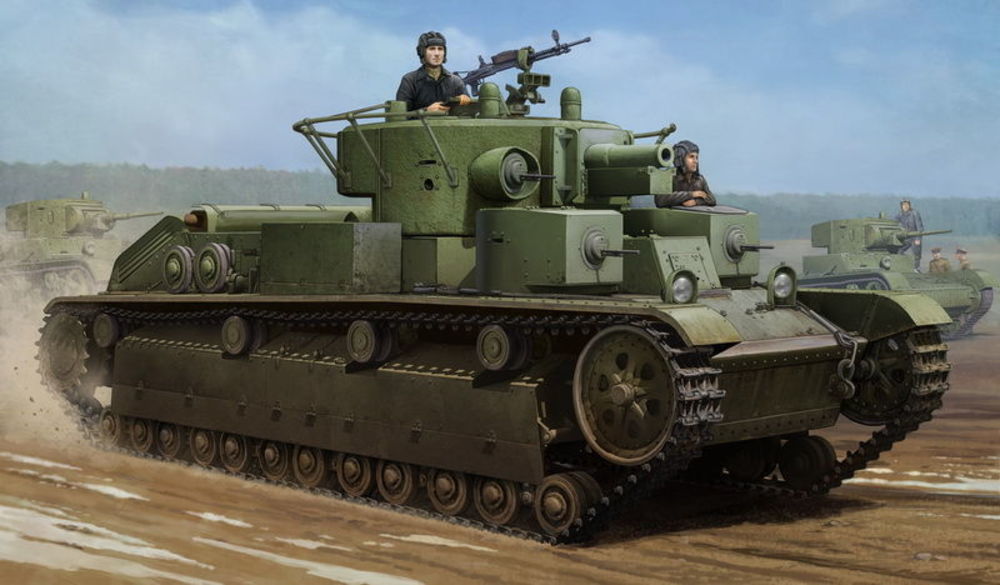 Soviet T-28 Medium Tank (Welded)