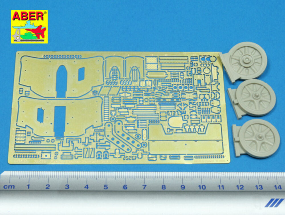 German A/T Gun PAK 38 (+ resin parts)