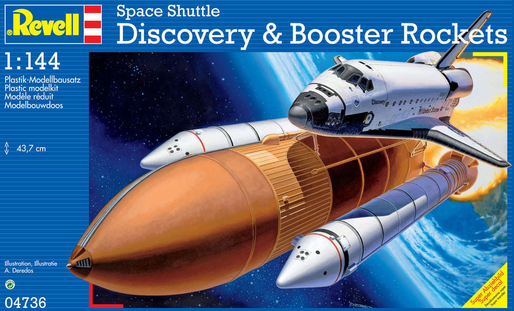 Space Shuttle Discovery &Booster