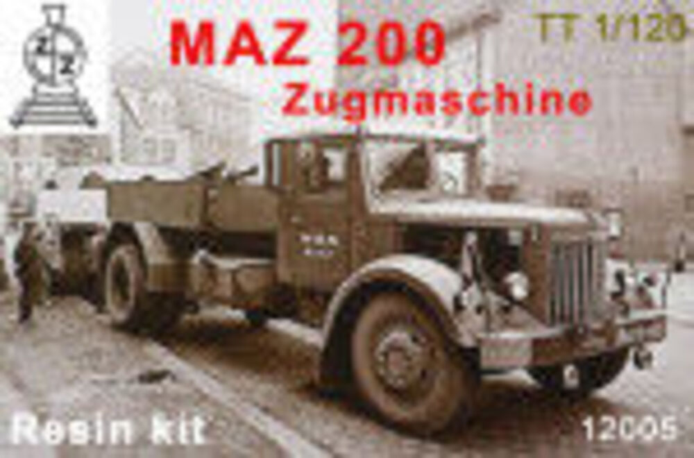 MAZ-200 Zugmashine.