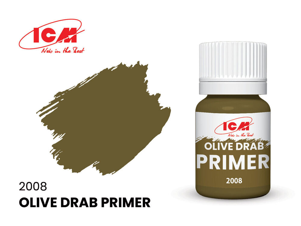 PRIMERS Primer Olive Drab bottle 17 ml