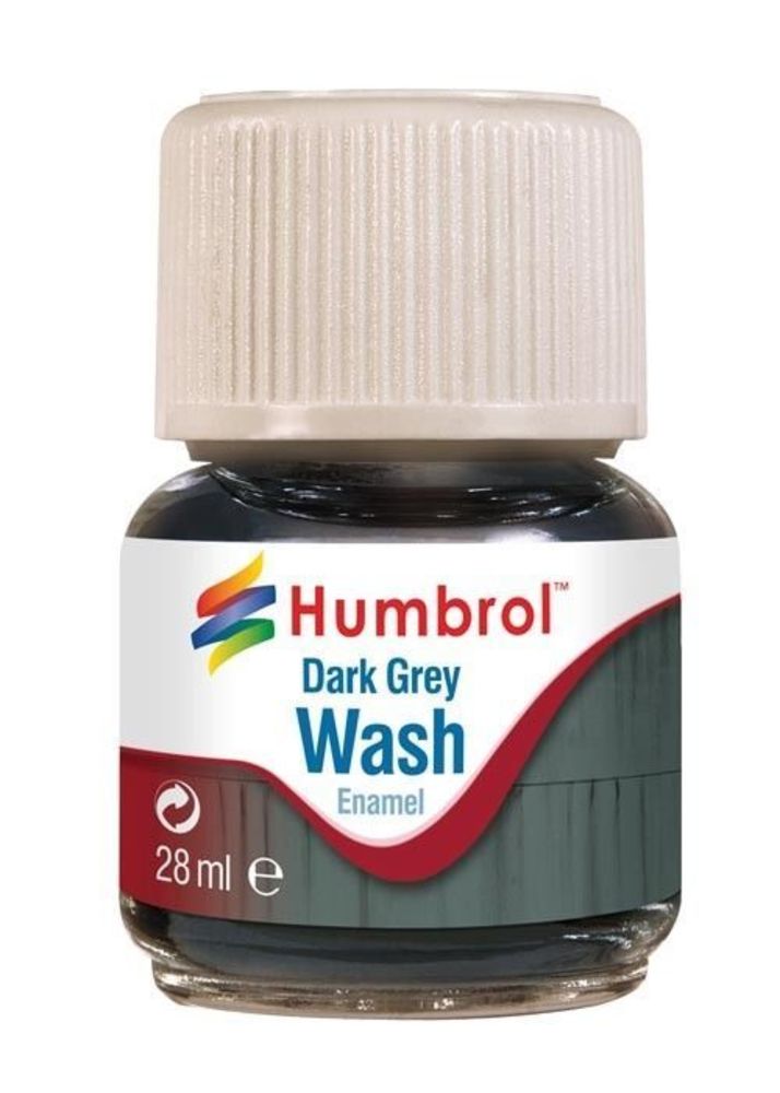 Humbrol Enamel Wash Dark Grey 28 ml