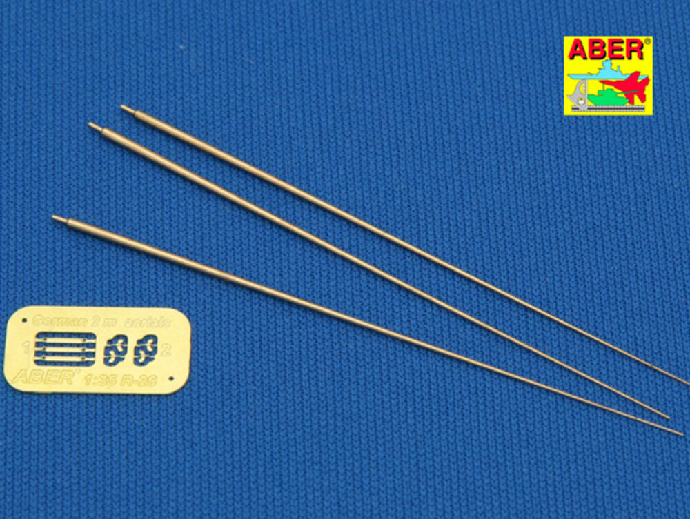 German 2m aerials(set of 3pcs)