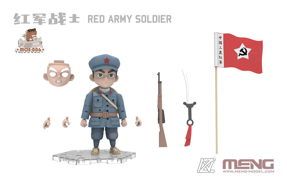 Red Army Soldier (CARTOON FIGURE MODEL)