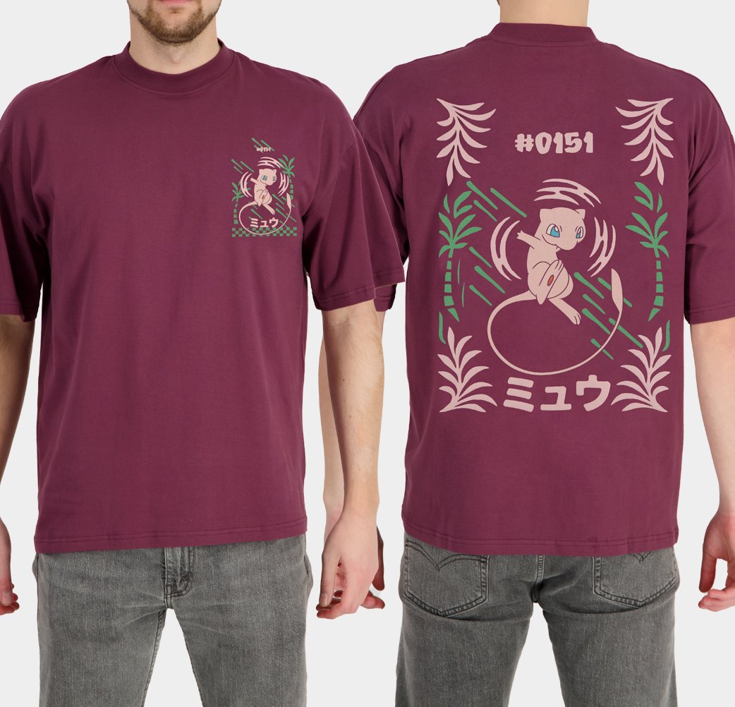 POKEMON - Mew - Men T-Shirt Loose Fit (XL)