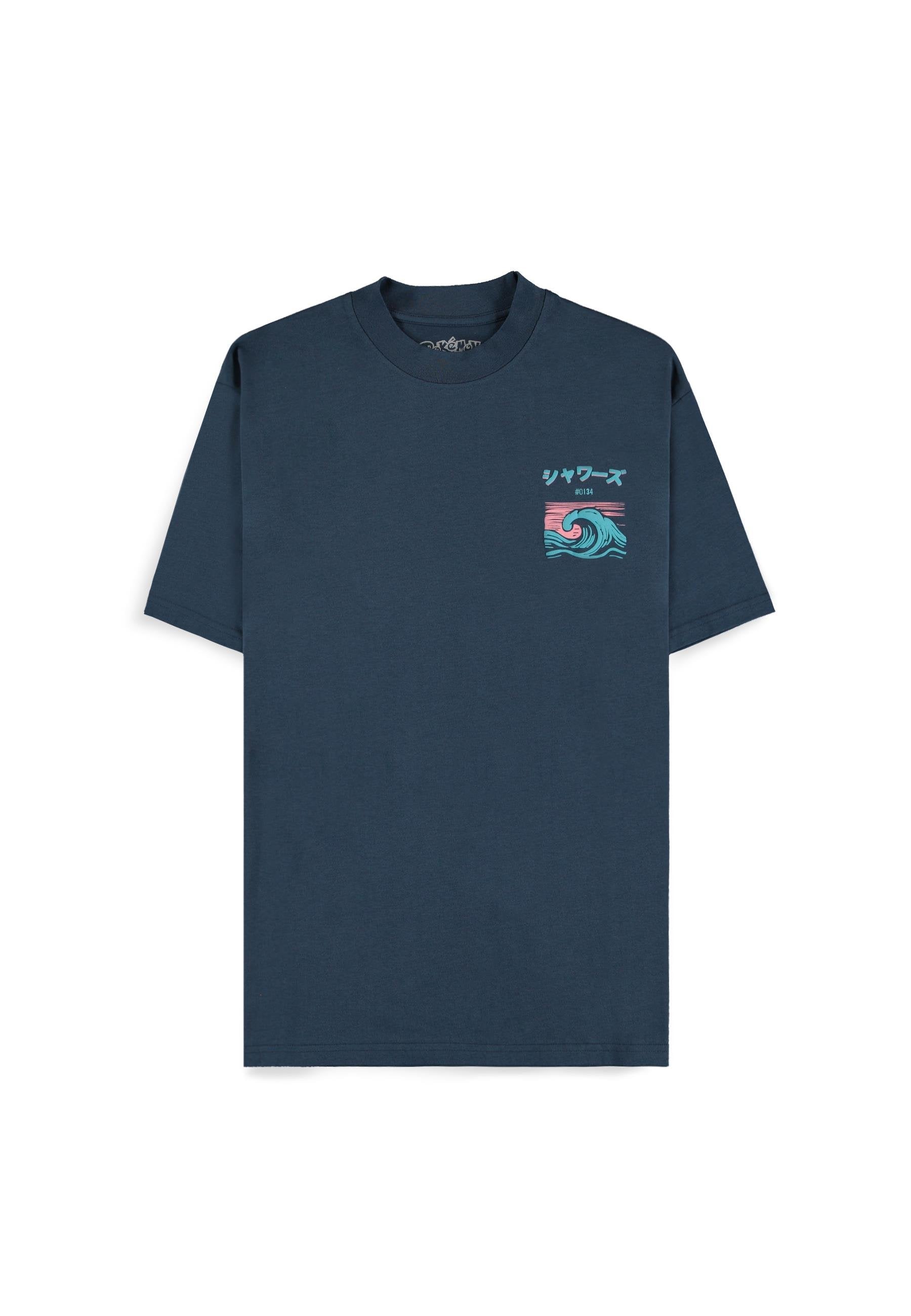 POKEMON - Vaporeon - Men T-Shirt Loose Fit (L)