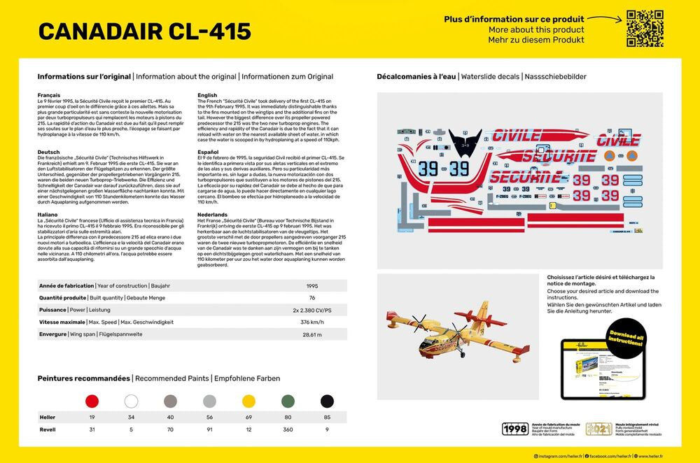 STARTER KIT Canadair CL-415