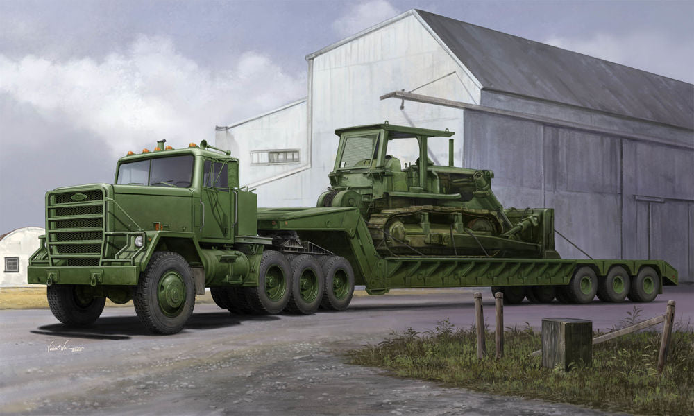 M920 Tractor tow M870A1 Semi Trailer