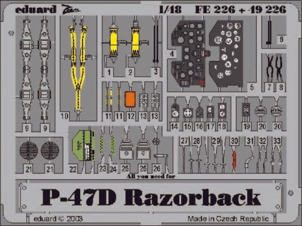 P-47D Razorback f��r Tamiya Bausatz