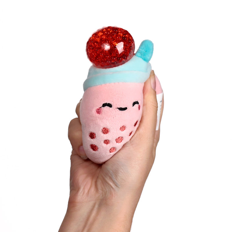 KAWAII - Bubble Tea - Box 12 'Queasy Squeezies' Stress Ball