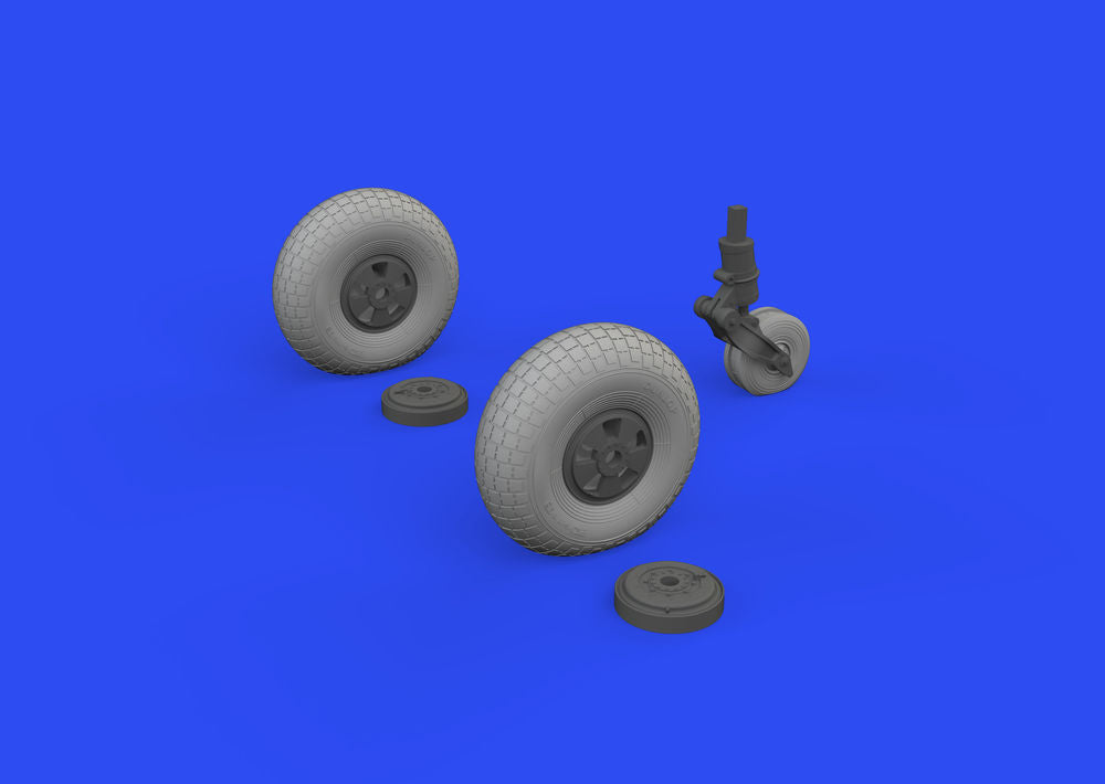 Mosquito wheels 1/48