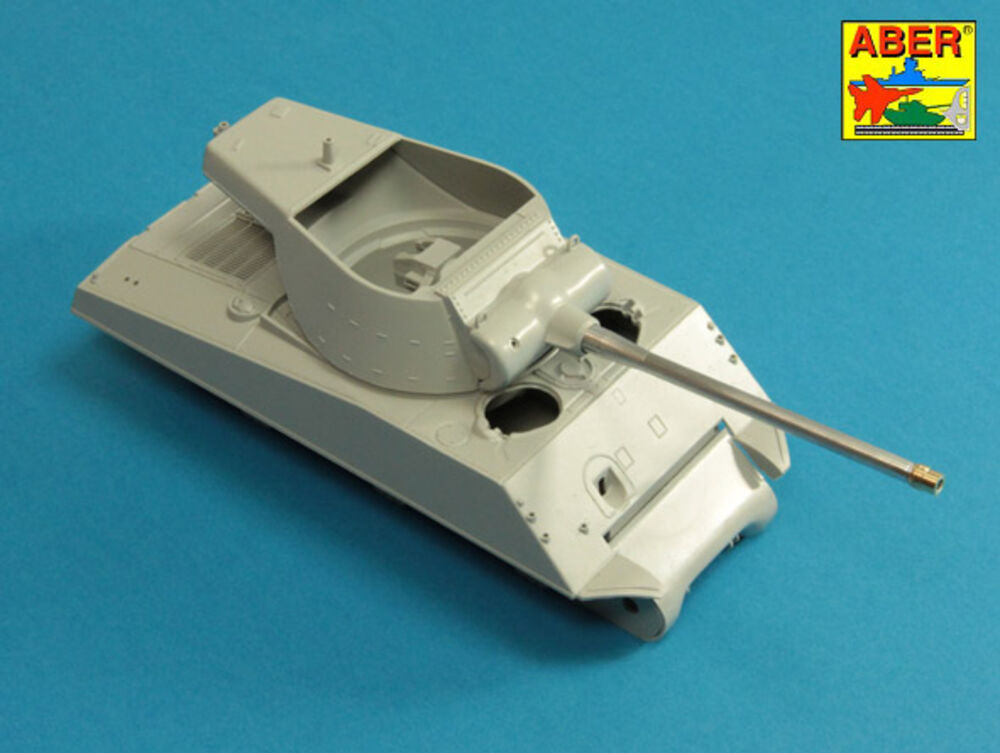 U.S 90 mm M3 barrel  with thread protector for tank destroyer M36B1