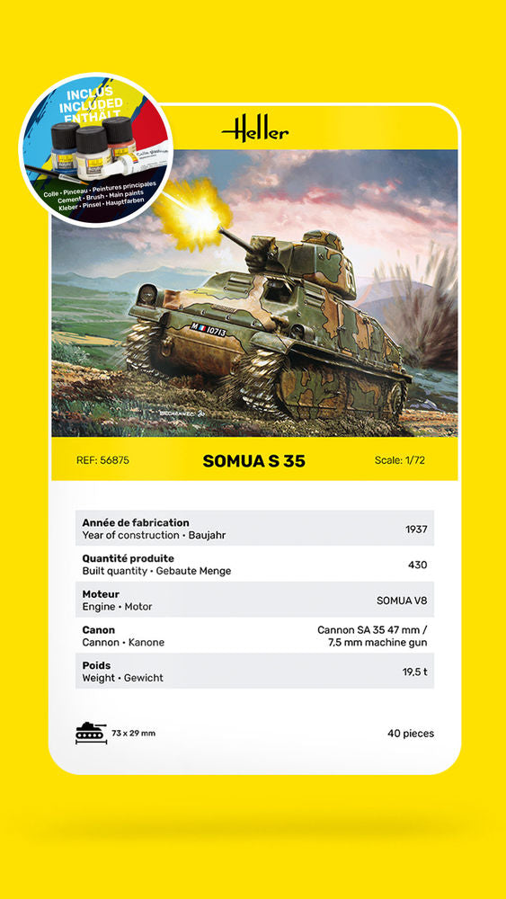 STARTER KIT Somua S35