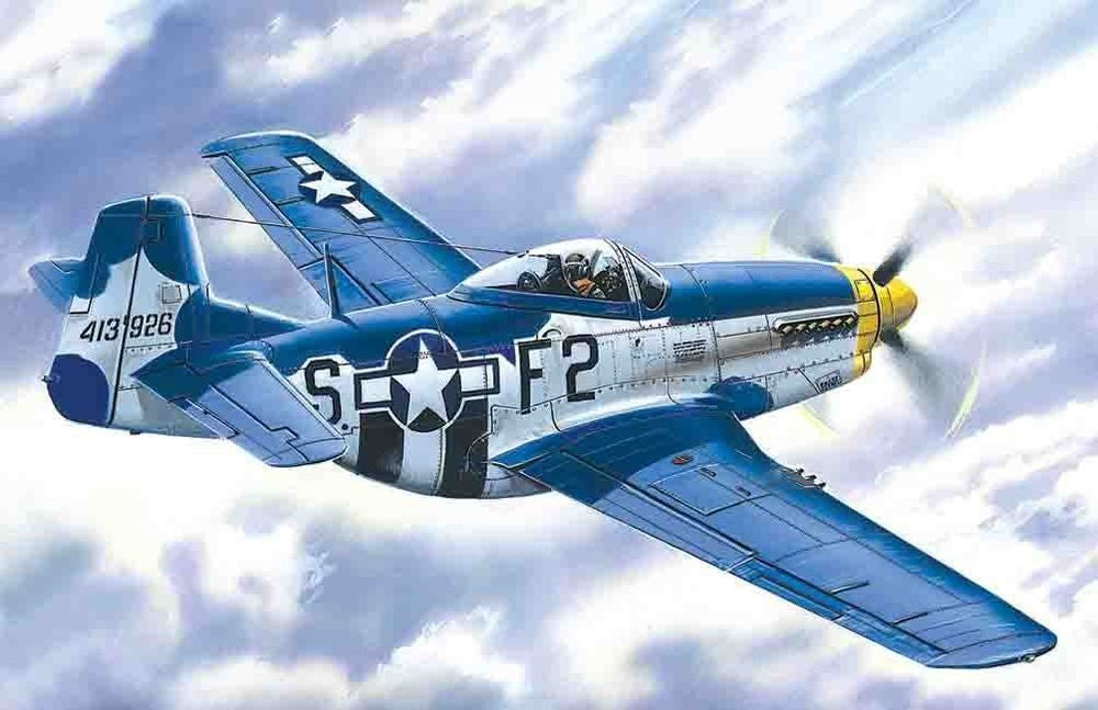 Mustang P-51D-15 WWII American fighter