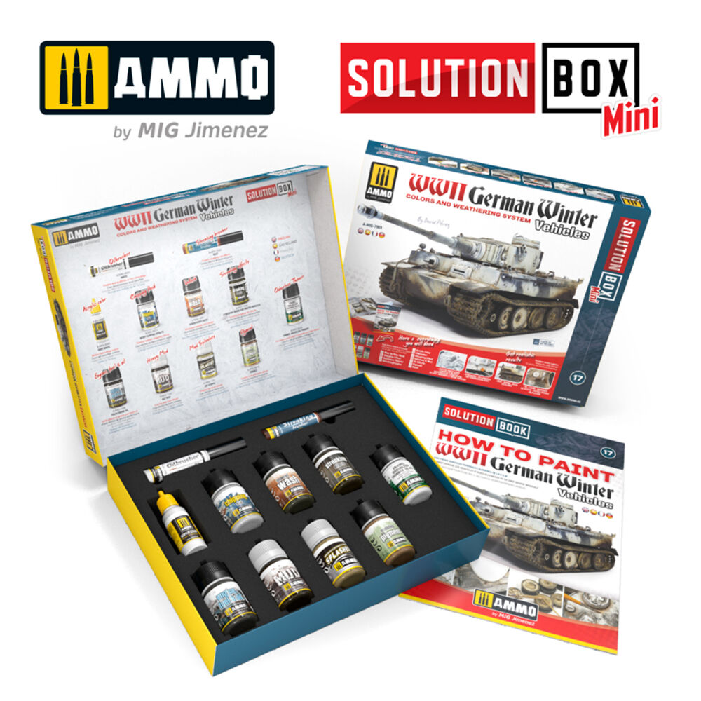 SOLUTION BOX MINI 17 - WWII German Winter Vehicles