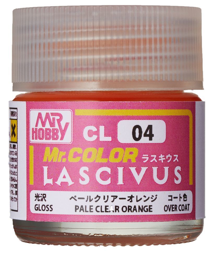 Mr Hobby -Gunze Mr. Color Lascivus (10 ml) Pale Clear Orange