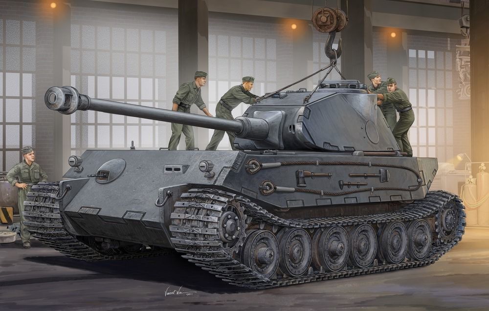 German VK4502 (P) Hinten