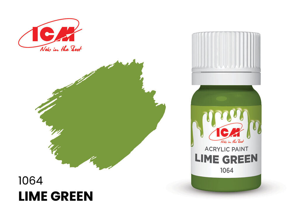 GREEN Lime Green bottle 12 ml