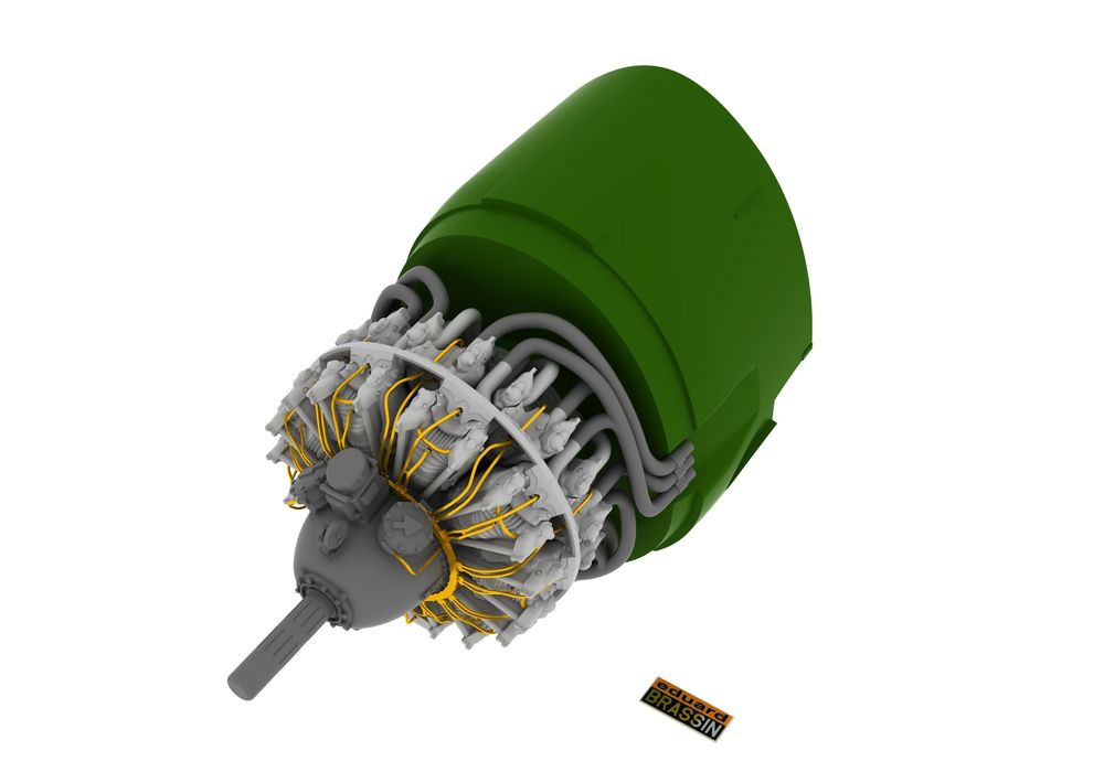 R-2800-10 engine for Eduard