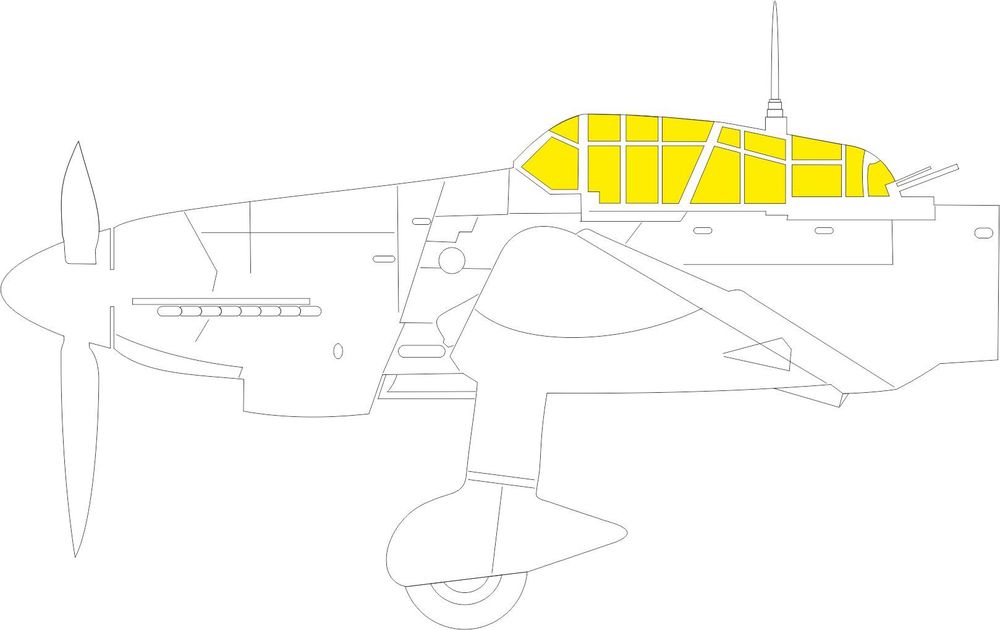 Ju 87D TFace 1/48 for HASEGAWA / HOBBY 2000