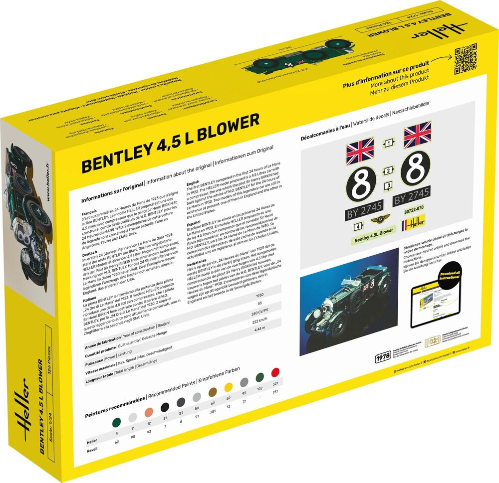 STARTER KIT Bentley Blower