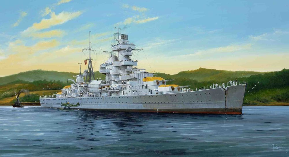 German Cruiser Admiral Hipper 1941