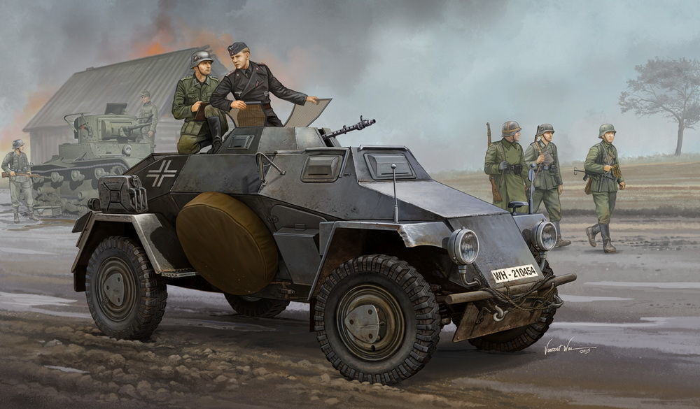 German Sd.Kfz.221 Leichter Panzerspahwag