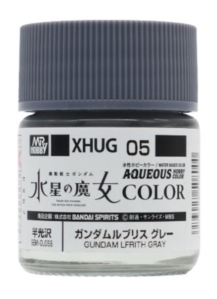 Mr Hobby -Gunze AQUEOUS GUNDAM COLOR (10ml) GUNDAM LFRITH GRAY