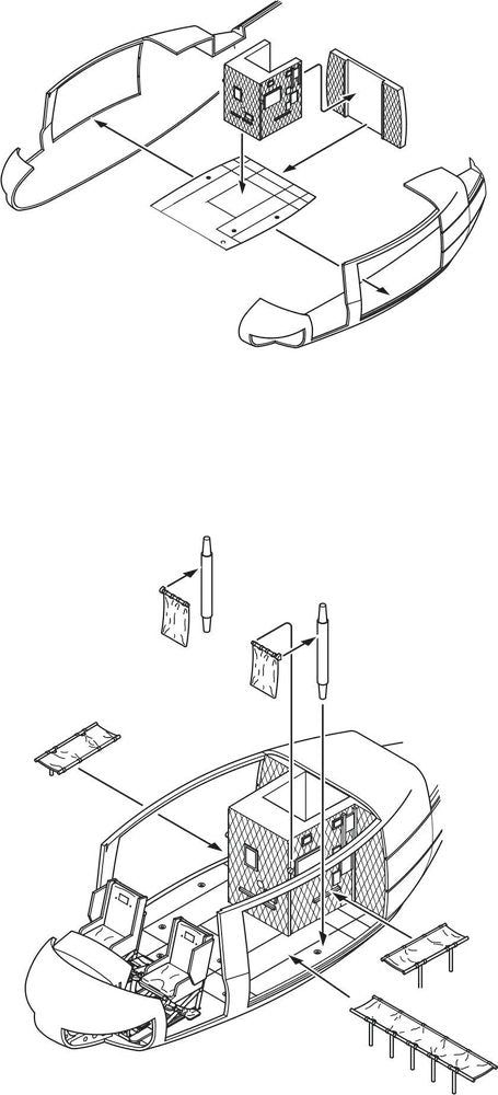 UH-1D Cargo Bay set (DRA), USA, Modern