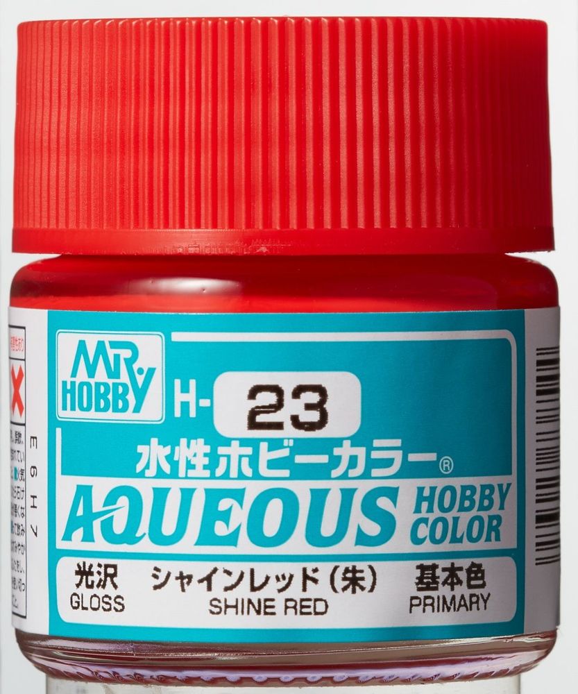 Mr Hobby -Gunze Aqueous Hobby Colors (10 ml) Shine Red